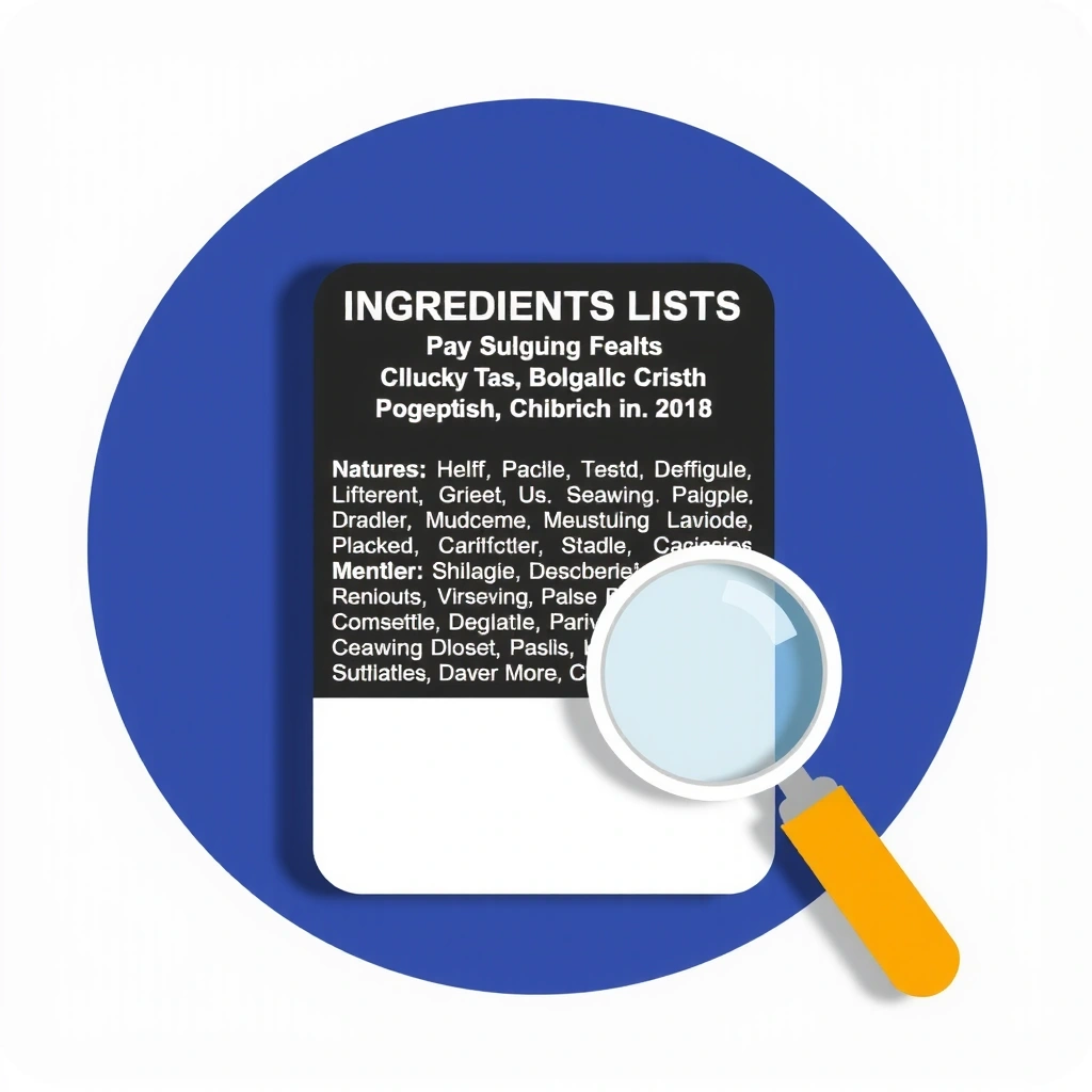 Icon pentru lista de ingrediente